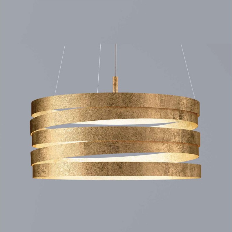Pendelleuchte Ribbon Blattgold Besuchen Sie Auch Unsere Lampenausstellung In Koln