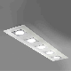 KLARO 04005  rechteckige LED-Deckenlampe in 100 cm Länge
