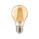 4,5 W Normale Filamentlampe gold E27  