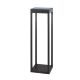 LED-Solarlampe KLEWE RADIA MAXI, anthrazit, 50 cm, Alu, IP65