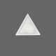Dreieck Wandlampe aus Muranoglas